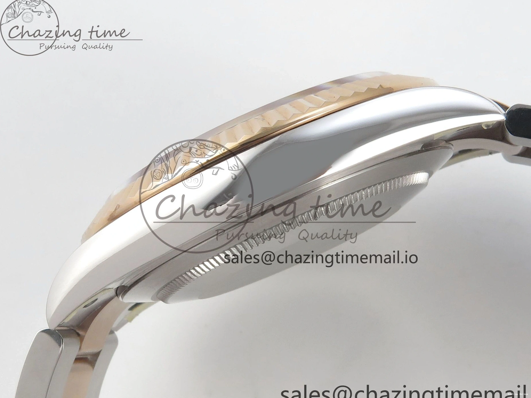 0208 DateJust 41 126331 SS RG ARF 1:1 Best Edition White MOP Diamonds Dial on Oyster Bracelet SH3235 (Weighted) UrbanChic 186